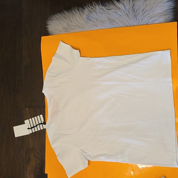 Nwt!Sezane Demain short-sleeved cotton t-shirt. - Picture 5 of 11